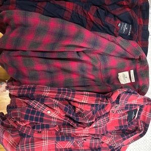 American Eagle flannel lot